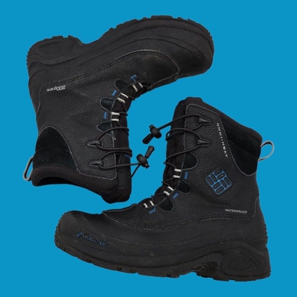 Columbia Bugaboot Winter Boots Youth Sz 5 Waterproof 200g Insulated Lightweight